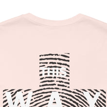 Carica l&#39;immagine nel visualizzatore di Gallery, THIS WAY UP Back Logo Unisex Jersey Short Sleeve Tee