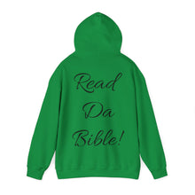 Load image into Gallery viewer, &quot;READ DA BIBLE!&quot; Unisex Heavy Blend™ Hooded Sweatshirt