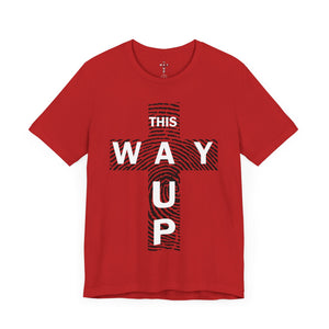 THIS WAY UP Front Logo Unisex Jersey Short Sleeve Tee