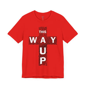 THIS WAY UP Front Logo Unisex Jersey Short Sleeve Tee