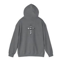 Load image into Gallery viewer, YHWH Unisex Heavy Blend™ Hooded Sweatshirt - &#39;This Way Up&#39; Inspirational Design