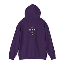 Load image into Gallery viewer, YHWH Unisex Heavy Blend™ Hooded Sweatshirt - &#39;This Way Up&#39; Inspirational Design