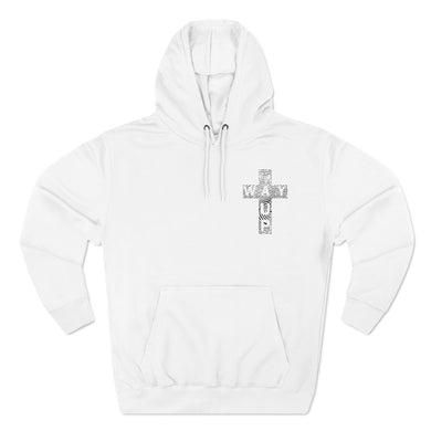THIS WAY UP Logo Three-Panel Fleece Hoodie