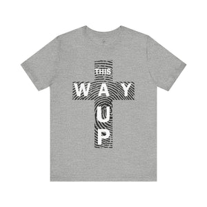 THIS WAY UP Front Logo Unisex Jersey Short Sleeve Tee