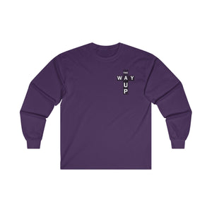 THIS WAY UP Logo Unisex Ultra Cotton Long Sleeve Tee