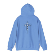 Load image into Gallery viewer, YHWH Unisex Heavy Blend™ Hooded Sweatshirt - &#39;This Way Up&#39; Inspirational Design