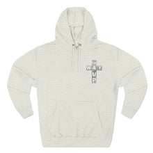 Carica l&#39;immagine nel visualizzatore di Gallery, THIS WAY UP Logo Three-Panel Fleece Hoodie