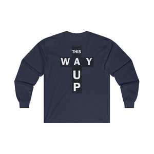 THIS WAY UP Logo Unisex Ultra Cotton Long Sleeve Tee