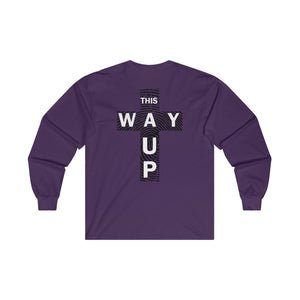 THIS WAY UP Logo Unisex Ultra Cotton Long Sleeve Tee