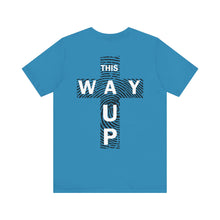 Carica l&#39;immagine nel visualizzatore di Gallery, THIS WAY UP Back Logo Unisex Jersey Short Sleeve Tee