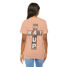 Carica l&#39;immagine nel visualizzatore di Gallery, THIS WAY UP Back Logo Unisex Jersey Short Sleeve Tee
