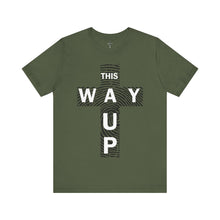 Carica l&#39;immagine nel visualizzatore di Gallery, THIS WAY UP Front Logo Unisex Jersey Short Sleeve Tee
