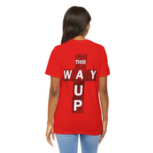Carica l&#39;immagine nel visualizzatore di Gallery, THIS WAY UP Back Logo Unisex Jersey Short Sleeve Tee