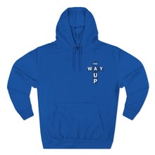 Carica l&#39;immagine nel visualizzatore di Gallery, THIS WAY UP Logo Three-Panel Fleece Hoodie