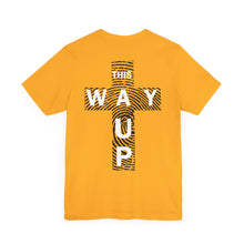 Carica l&#39;immagine nel visualizzatore di Gallery, THIS WAY UP Back Logo Unisex Jersey Short Sleeve Tee