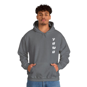 YHWH Unisex Heavy Blend™ Hooded Sweatshirt - 'This Way Up' Inspirational Design