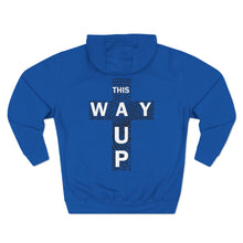 Carica l&#39;immagine nel visualizzatore di Gallery, THIS WAY UP Logo Three-Panel Fleece Hoodie