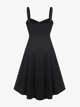 Load image into Gallery viewer, ROSEGAL Plus Size high waist Gothic Buckled Lace Up Midi Dress