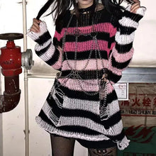 Carica l&#39;immagine nel visualizzatore di Gallery, Punk Gothic Long Unisex Sweater
